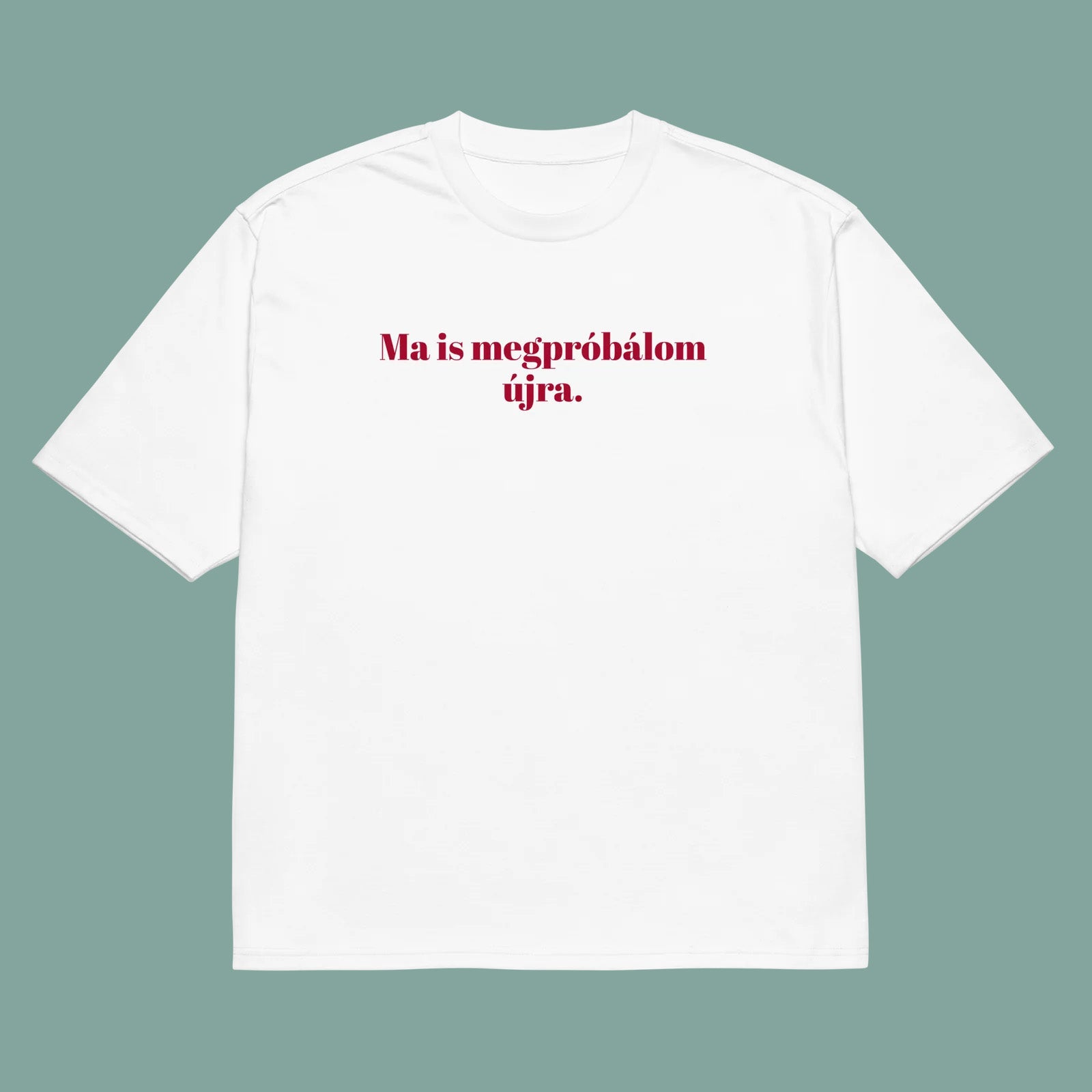 ÚJRA - oversized tee