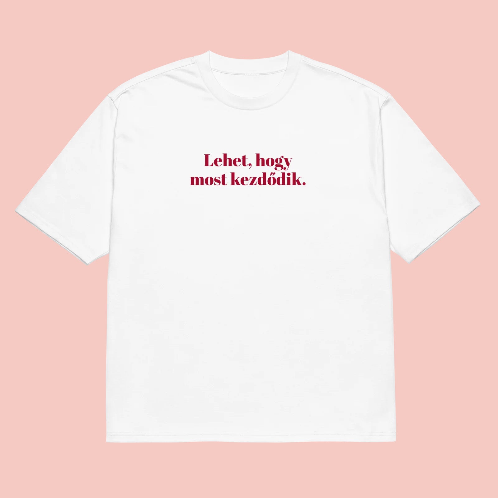 KEZDŐDIK - oversized tee